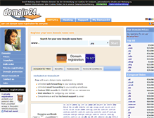 Tablet Screenshot of domain24.eu